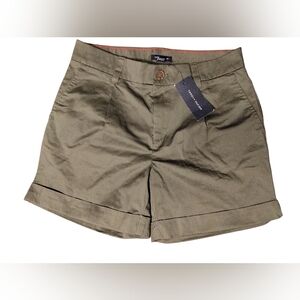 Tommy Hilfiger Women's Khaki Cargo Shorts 2"